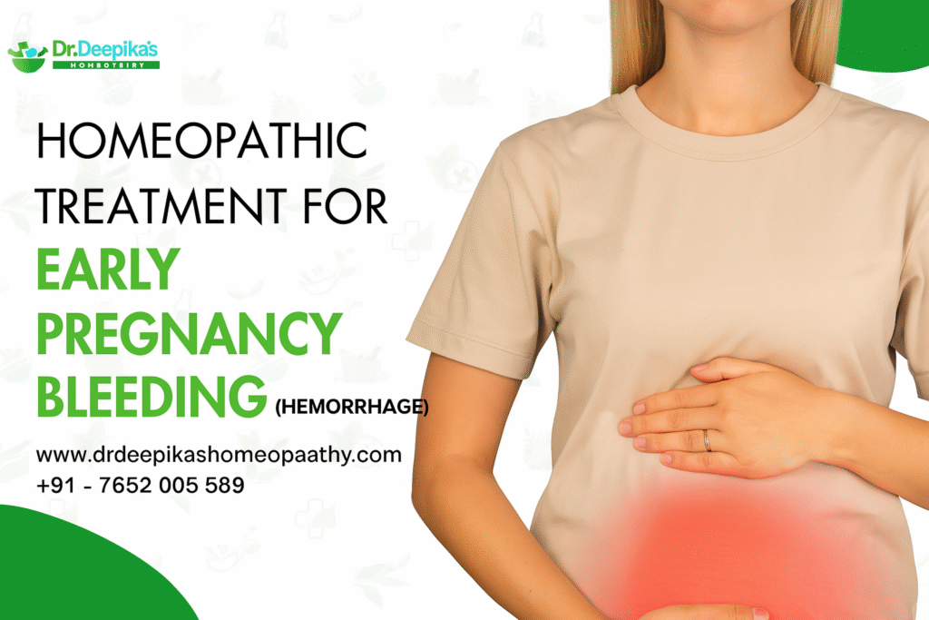 Homeopathic Treatment for Early Pregnancy Bleeding (Hemorrhage)