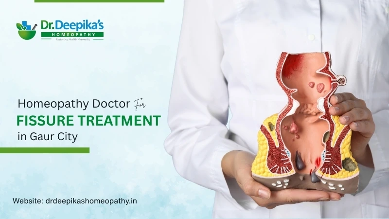 Best Homeopathy Doctor for Fissure Treatment in Gaur City